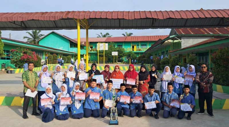 MTs N 1 Padangsidimpuan Masuk 10 Besar Peraih Prestasi Terbanyak POSI Tingkat SMP/MTs se-Sumatera Utara